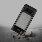 Wholesale Galaxy Note 8 Window Design Fashion TPU Case (Black)